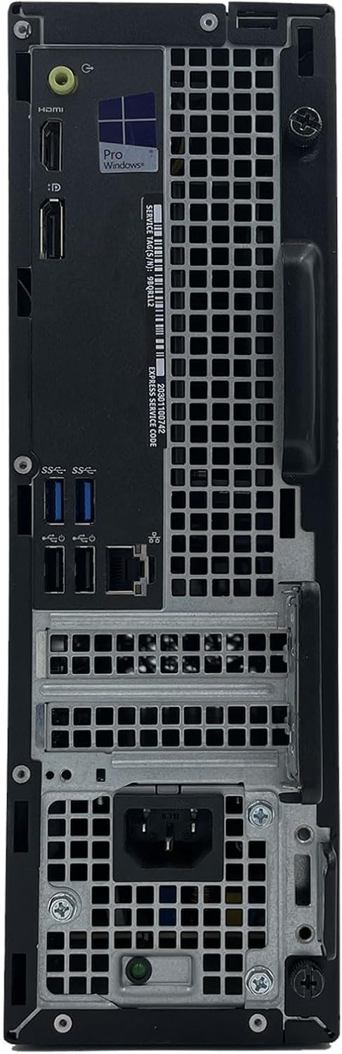 Dell Optiplex 5050 SFF PC Computer Desktop, Windows 11 Pro + Office 2021, Intel Core i7-6700 Ram 16GB DDR4 SSD 512GB HDMI Display Port (Ricondizionato) (DELL-5050-SFF-I7-16-512)