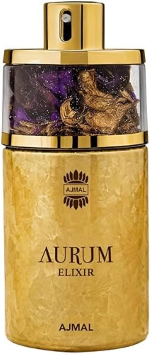Ajmal Aurum Elixir Eau de Parfum for Women, Fruity Floral Woody Perfume