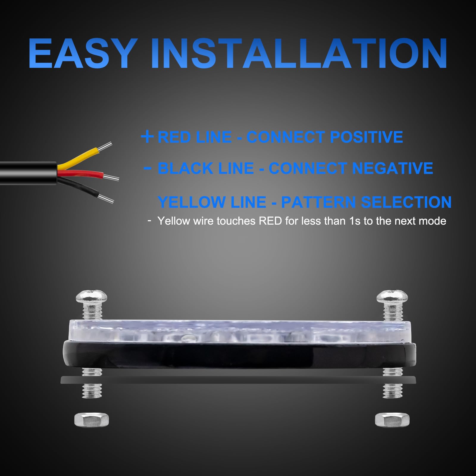 20 LED Truck Universal Tail Lights 12V 24V Trailer Rear Reverse Brake Lamp Side Turn Signal For Cargo Van Semi-Trailer Tipper RV - 34 - View #2