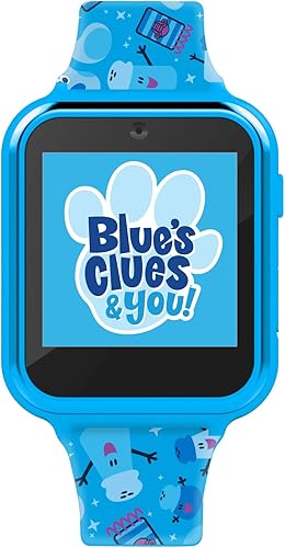 Miniatura 2 de Accutime Blues Clues - Reloj inteligente con pantalla táctil de aprendizaje educativo para niños, niñas, niños pequeños, cámara para selfies, juegos