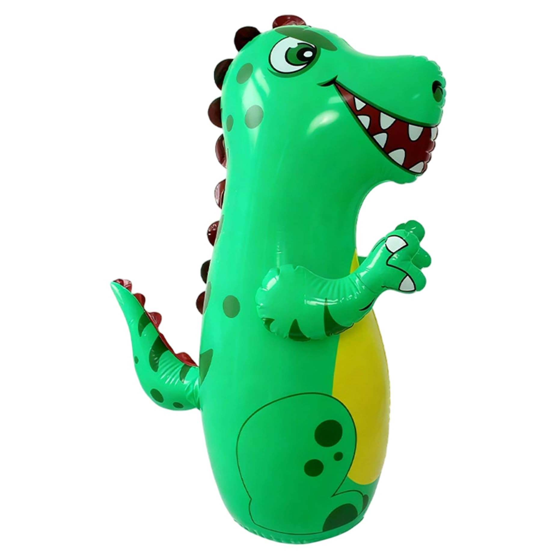 Sacco da Boxe Gonfiabile per Bambini, Sacco da Boxe Gonfiabile per Bambini Dinosauro in PVC Alto 47 Pollici con Rimbalzo Istantaneo per Ragazzi e Ragazze