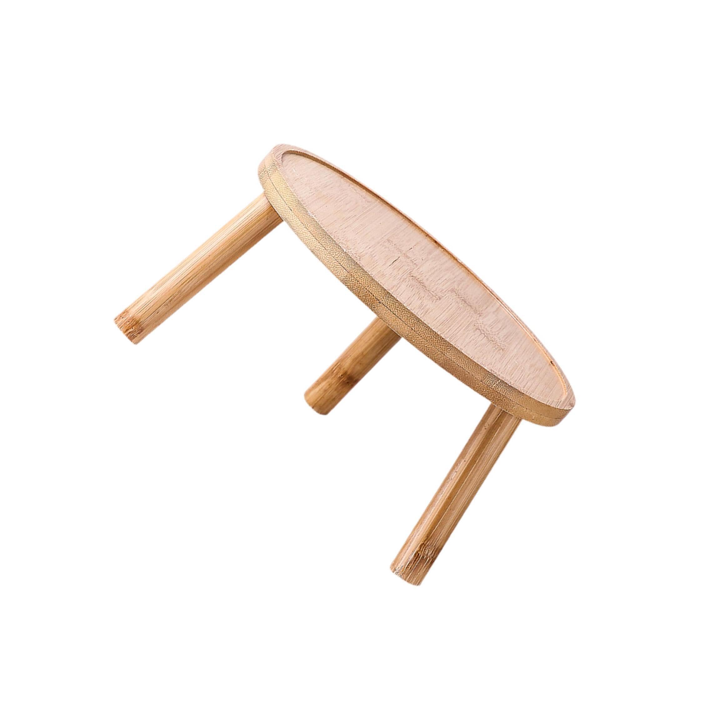 PUXZYAX Wood Pot Holder Outside Shelf Rack Eco-Friendly Attractive for Enhancing Room Ambiance Adding Vigor Room and Giving Natural and Comfortable Feeling. Planter Holder Flower