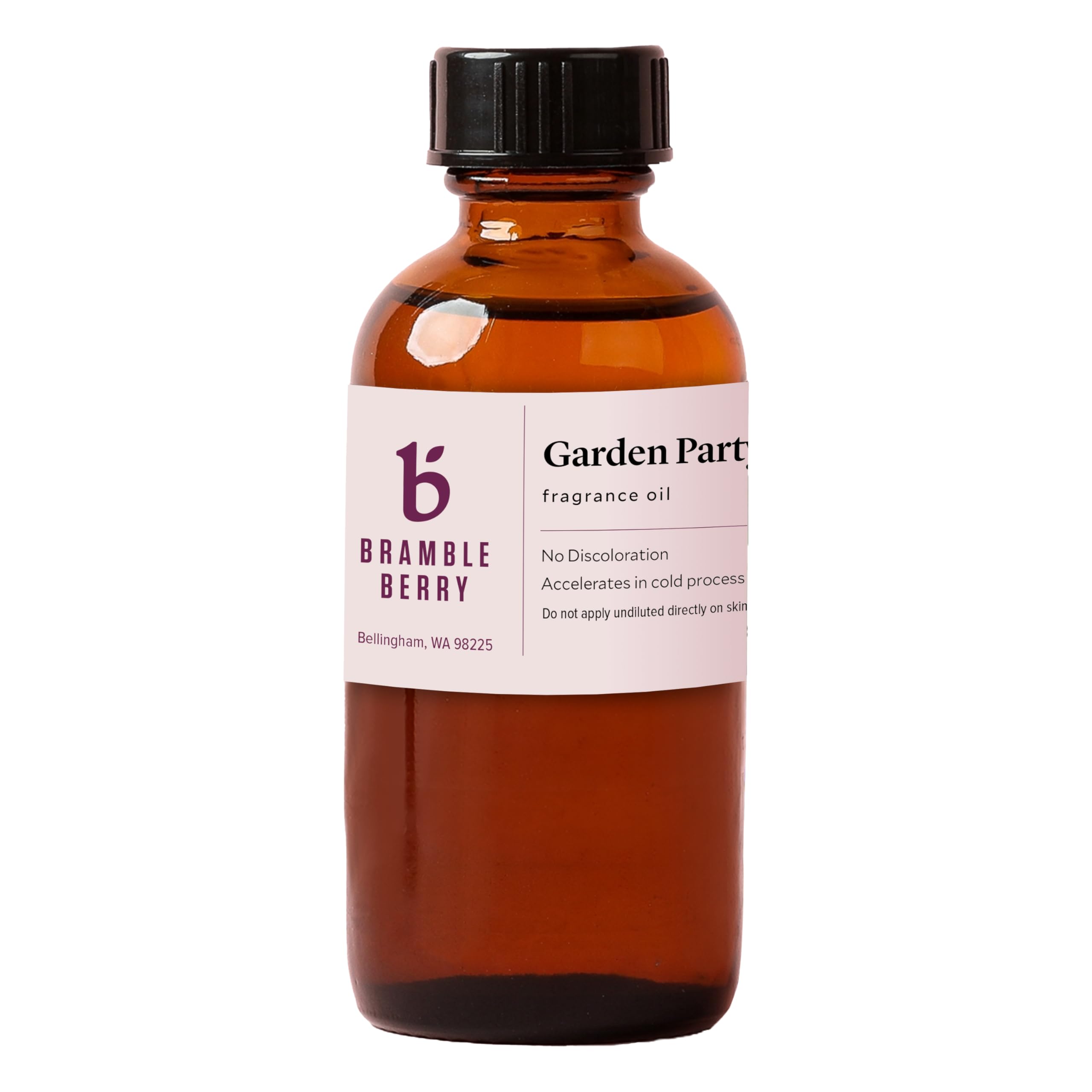Bramble Berry Garden Party Fragrance Oil 2 oz | Fresh Floral Scent for Soap Making, Candles, Bath Bombs, Lotion &amp; Perfume | Skin Safe, Vegan, Paraben &amp; Phthalate Free