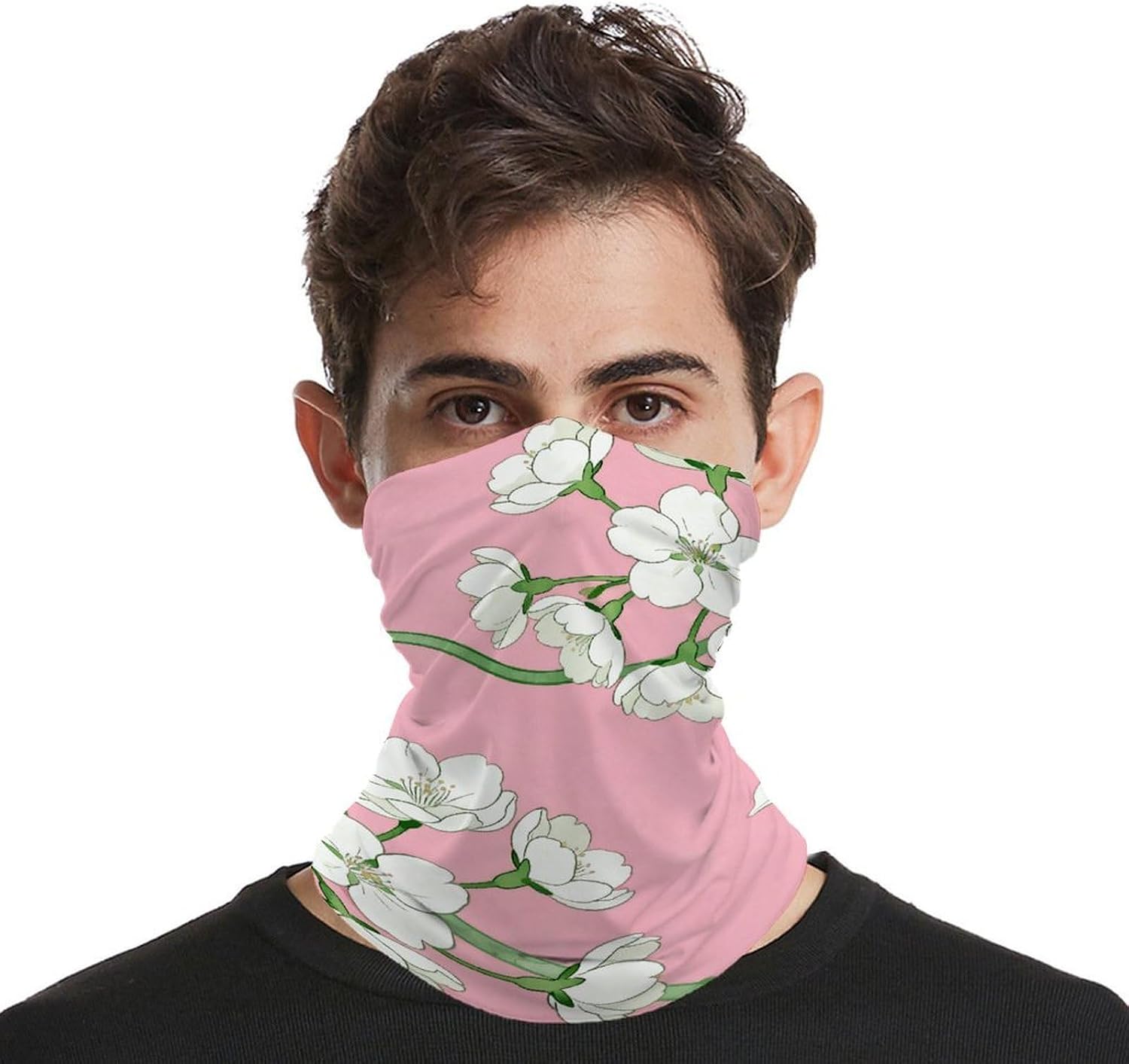 Cherry Blossom Neck Gaiter Face Mask Sun Protection Balaclava