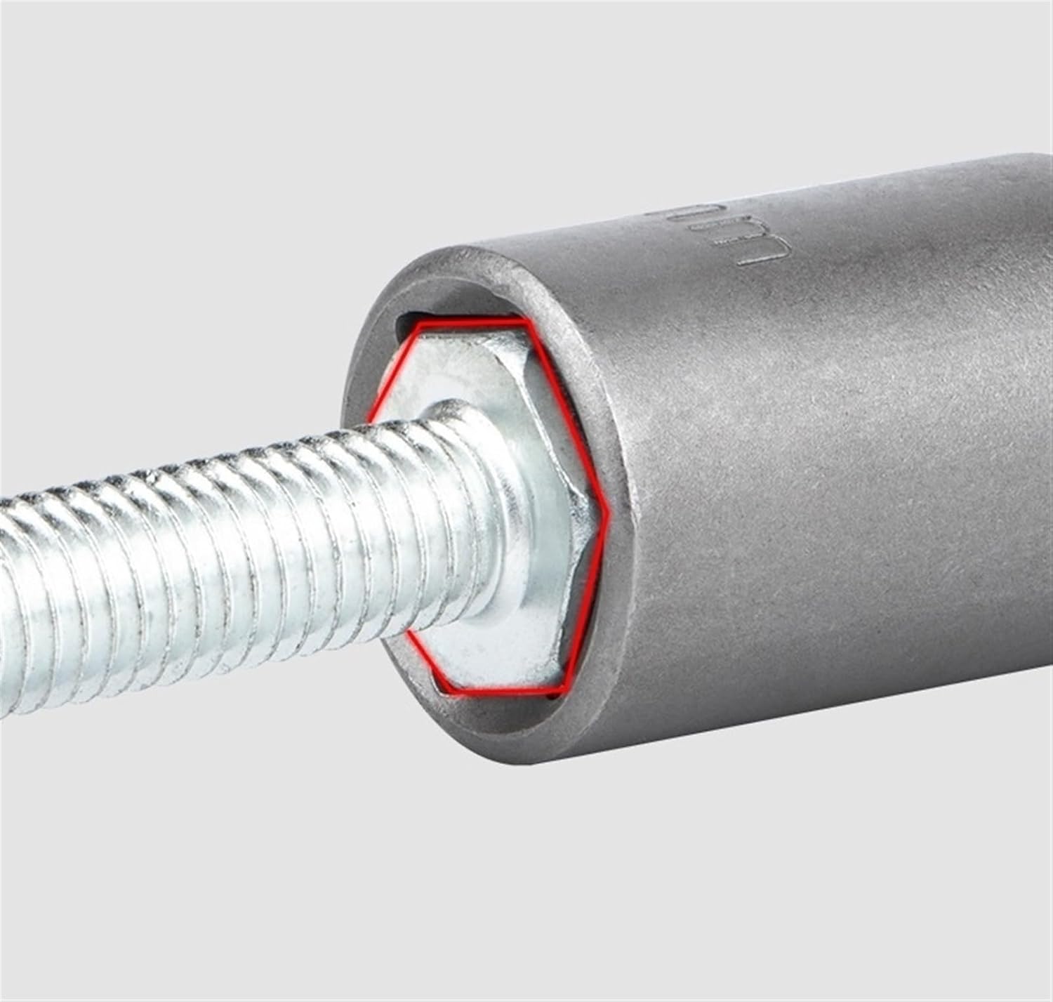 100pcs Deeper Sockets, 5.5-19mm Nut Setter Driver, Drill Bit Set Hex Shank Nut Extractor Socket, Chrome Vanadium Steel, 80mm Length (Size : 16 * 80mm)