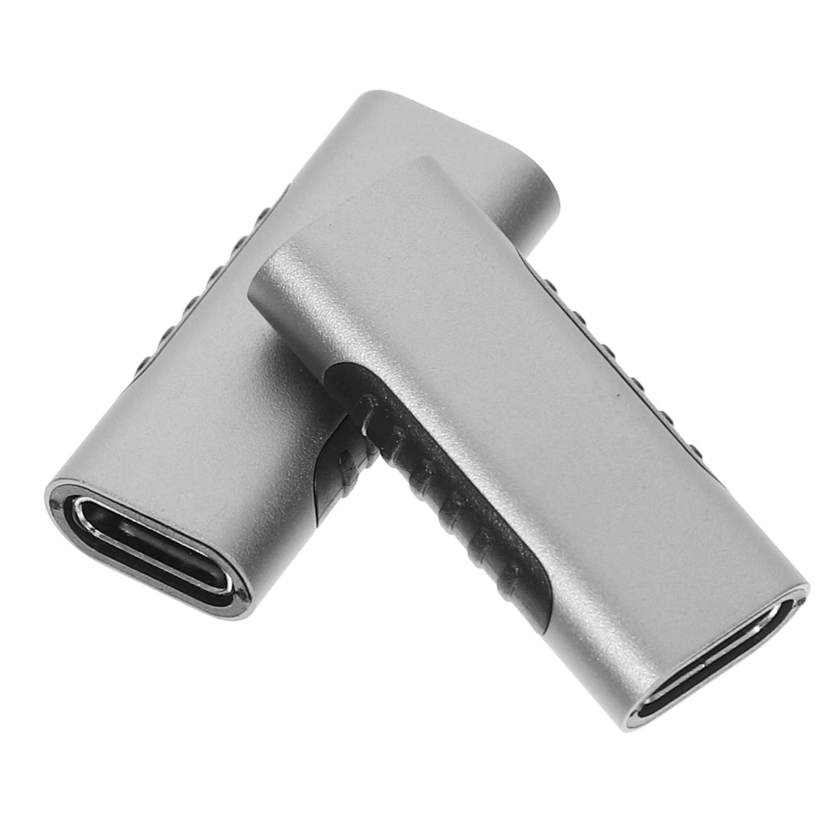 BRIGHTFUFU 2Pcs USB C Adapter Type C Female to Female Extender Fast Data Transfer Charging Durable Connector for Laptop USB C Devices Elegant Design