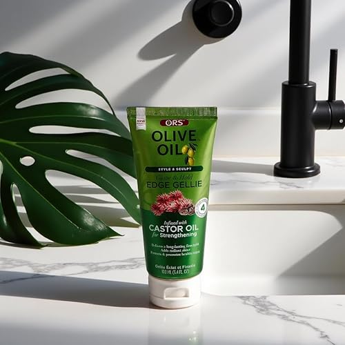 Miniatura 3 de ORS Style & Sculpt Edge Gellie con aceite de ricino para fortalecer 3.5 onzas