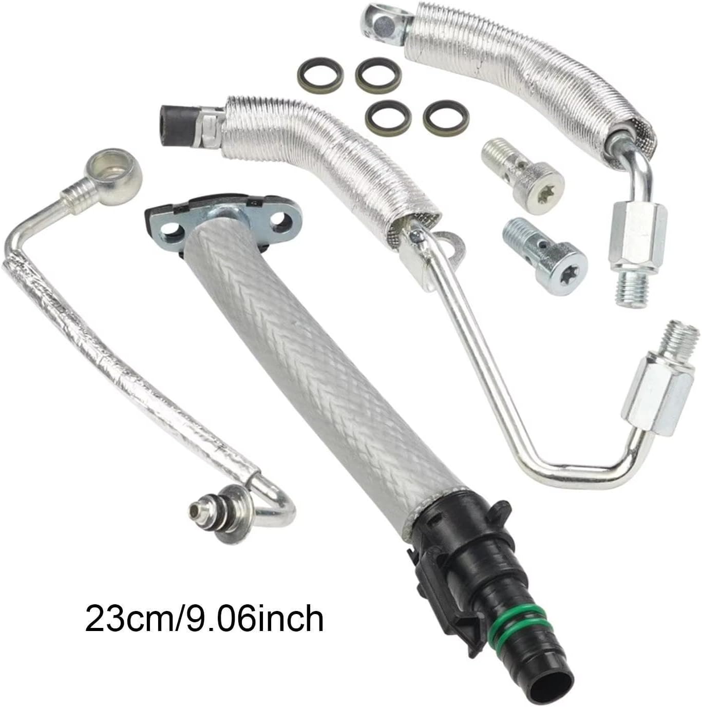 Compatible With Buick For Encore 2013 2014 2015 2016 2017 2018 2019 For Turbo Oil Return Drain Turbocharger Line Replacement Kit 55567067 Turbo Oil Return Pipe