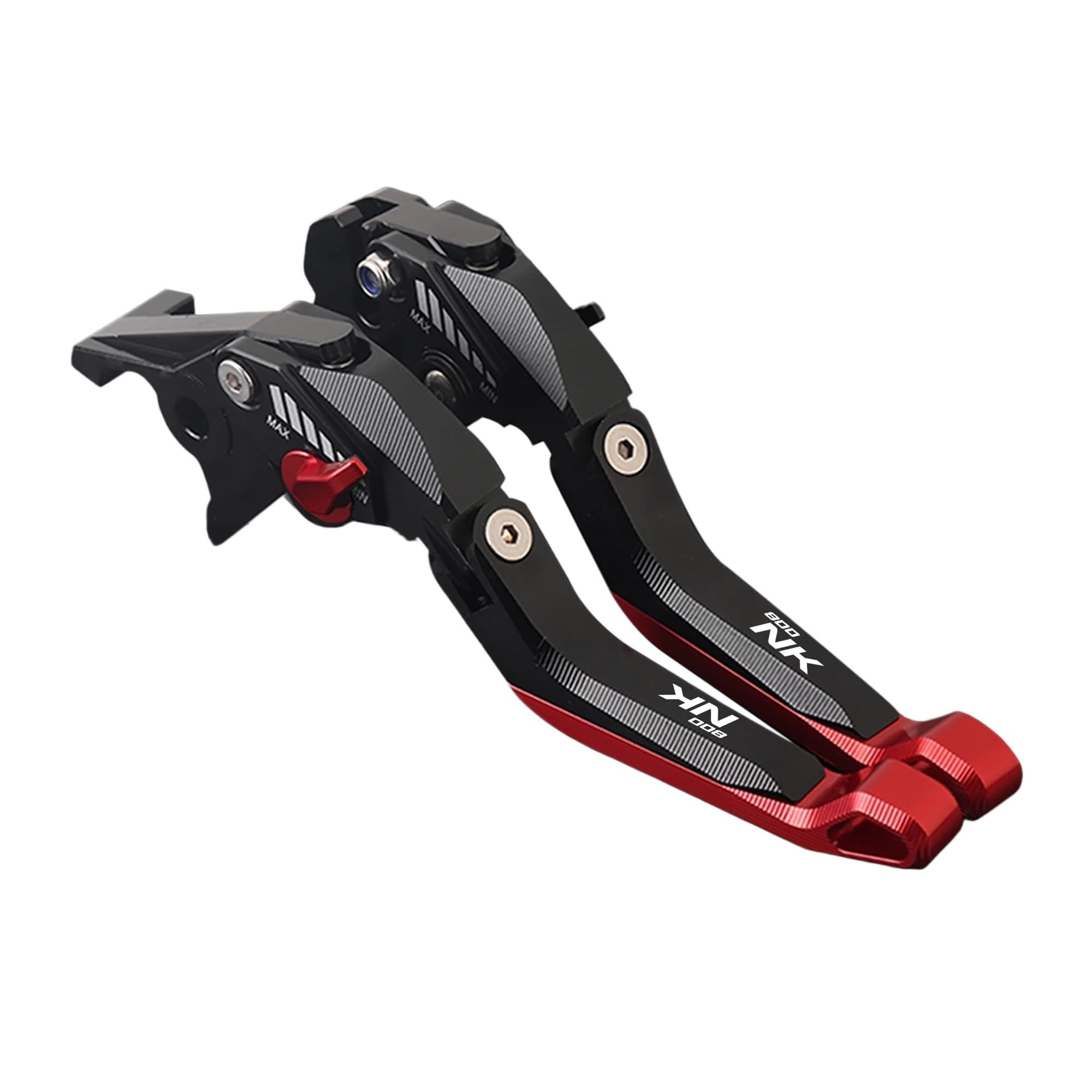 WFSOWXDM Motorcycle Levers Brake Clutch Handle Lever for CFMOTO 800NK NK800 Motorcycle Adjustable CNC 5D Aluminium Brake Clutch Lever ﻿for 800nk Set