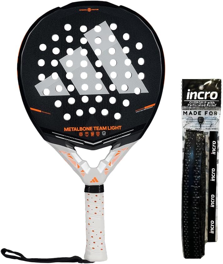 INCRO Adidas Metalbone Team Light 3.5 Padel Pack (raqueta + SOBREGRIP)