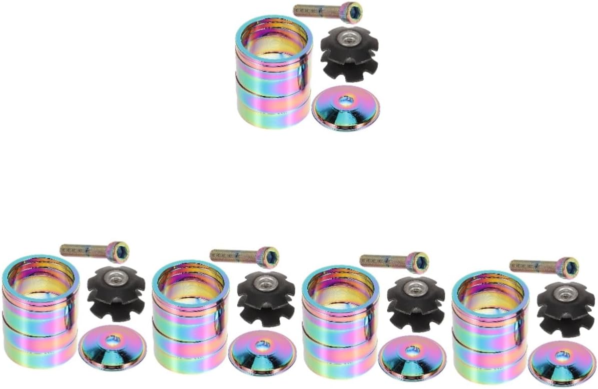 POPETPOP Sturdy Head Spacer Head Spacers Bike Chain Tool Small Washer Spacer Head Spacer Kit Bike Head Stem
