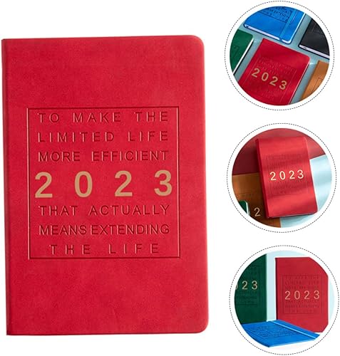 Miniatura 4 de MAGICLULU Agenda 2023, cuaderno para el trabajo, bloc de notas para el trabajo, libretas de escritura de trabajo, bloc de notas, planificador de