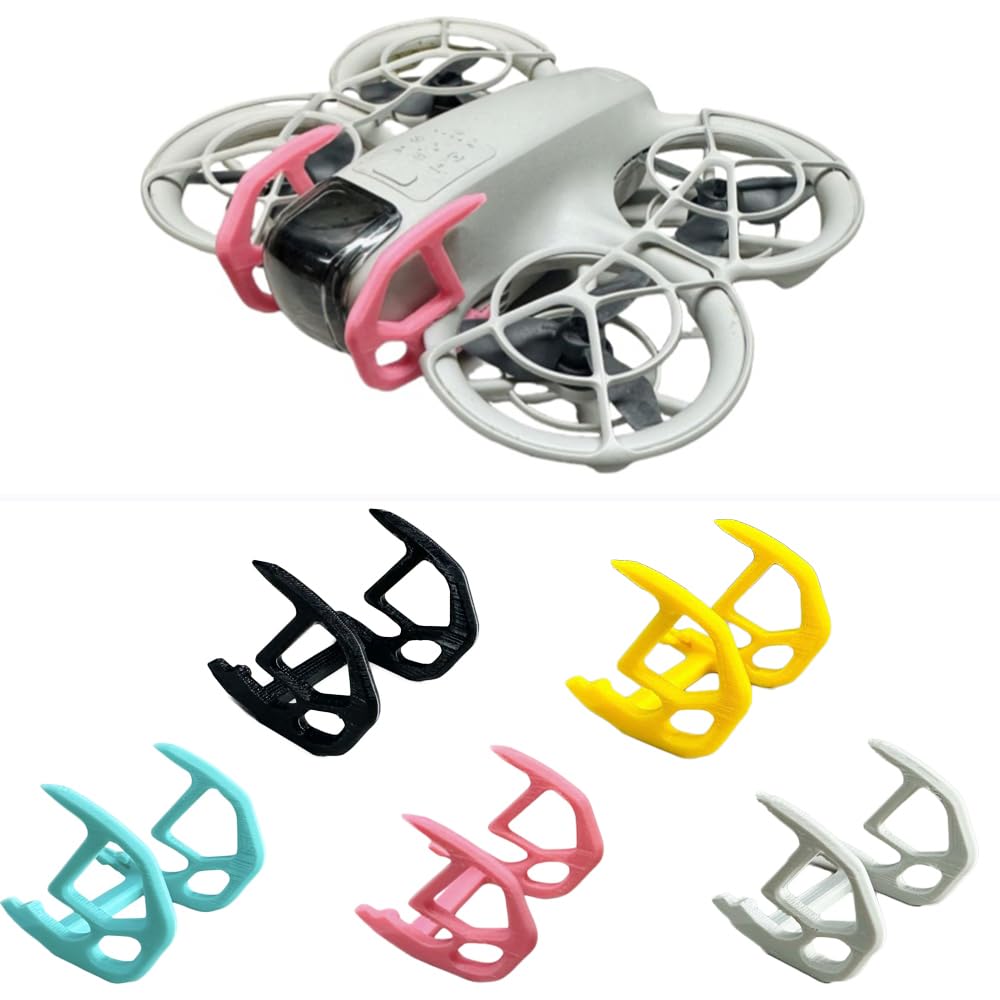 Hesupy for DJI Neo Drone Gimbal Bumper Guard Lens Safety Anti-Collision Protector Camera Gimbals Guard Protective Bar Accessories (Pink)