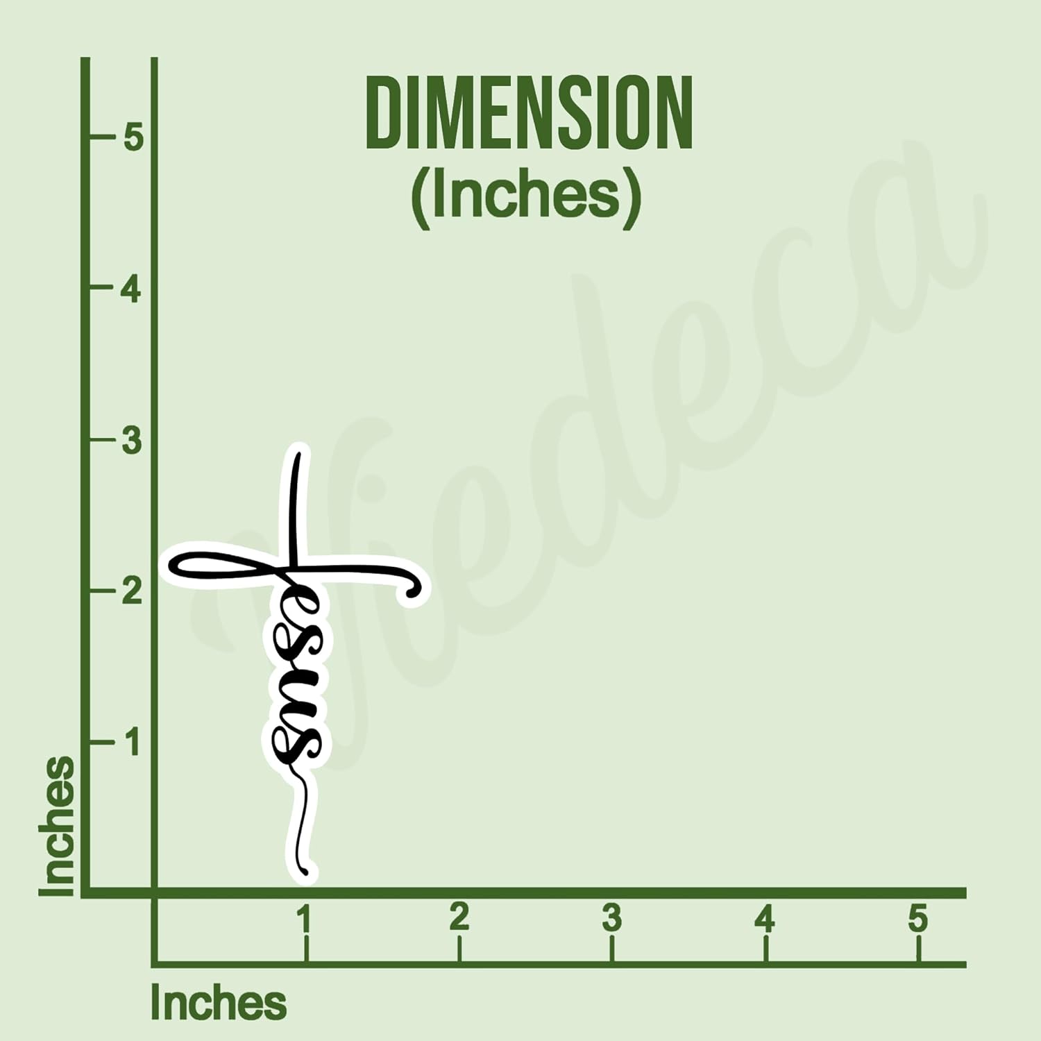 (3Pcs) Jesus Christian Sticker Inspirational Quotes Bible Verse Jesus Motivational Vinyl Decals for Tumbler Kindles Laptop Water Bottles Books Phone - Size 3x1.9 Inches - Image 4