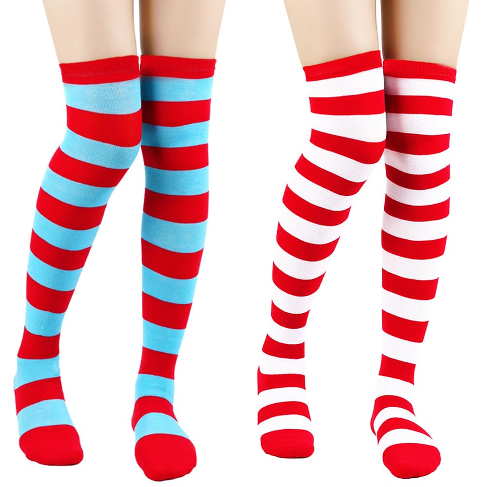 2 Pairs Socks for Costume Accessories Women Girls Adult Kids Shirt Dress Outfit Accessories