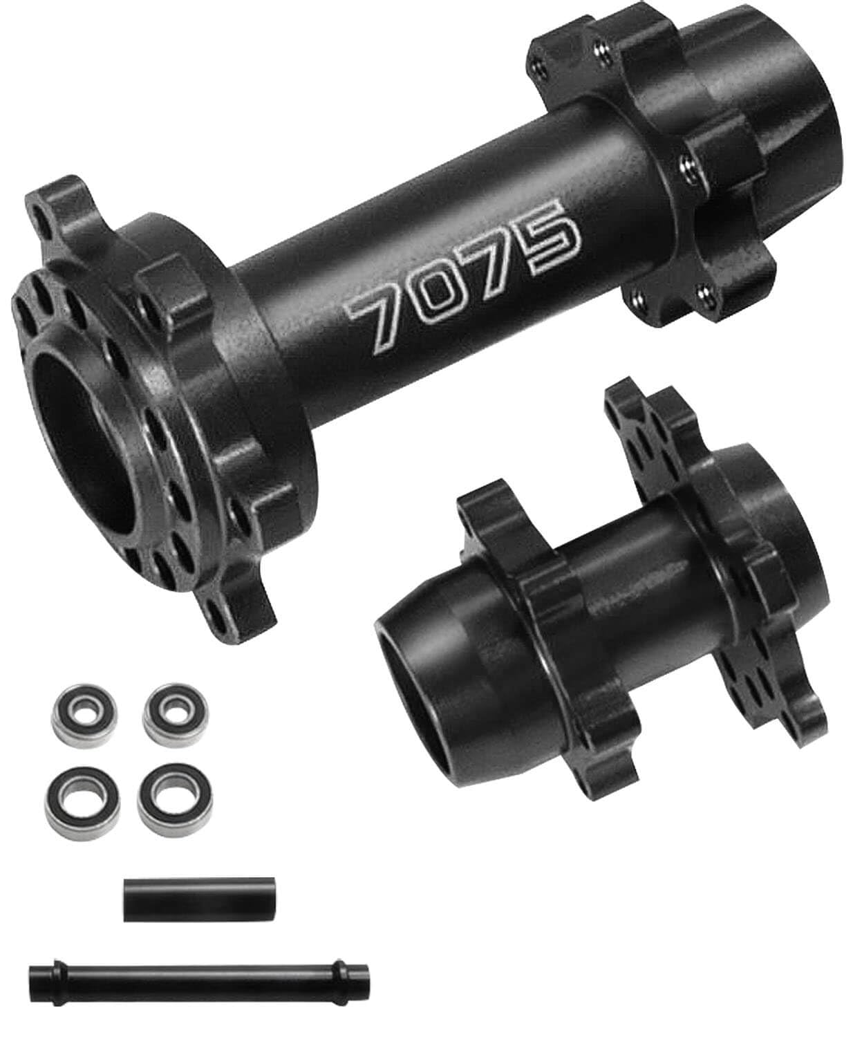 hopsupRC Aluminum 7075-T6 Front & Rear Wheel Hub Hex Upgrades Part for 1/4 Promoto-MX Motorcycle RTR FXR-LOS06000, Promoto-MX Motorcycle RTR Pro