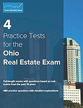 4 Practice Tests for the Ohio Real Estate Exam: 480 Practice Questions with Detailed Explanations