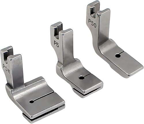 Miniatura 1 de 3PCS Recolección PlisadoFruncido Presser Pie #P5 P50 P5W para Máquina de Coser Industrial JUKI Brother