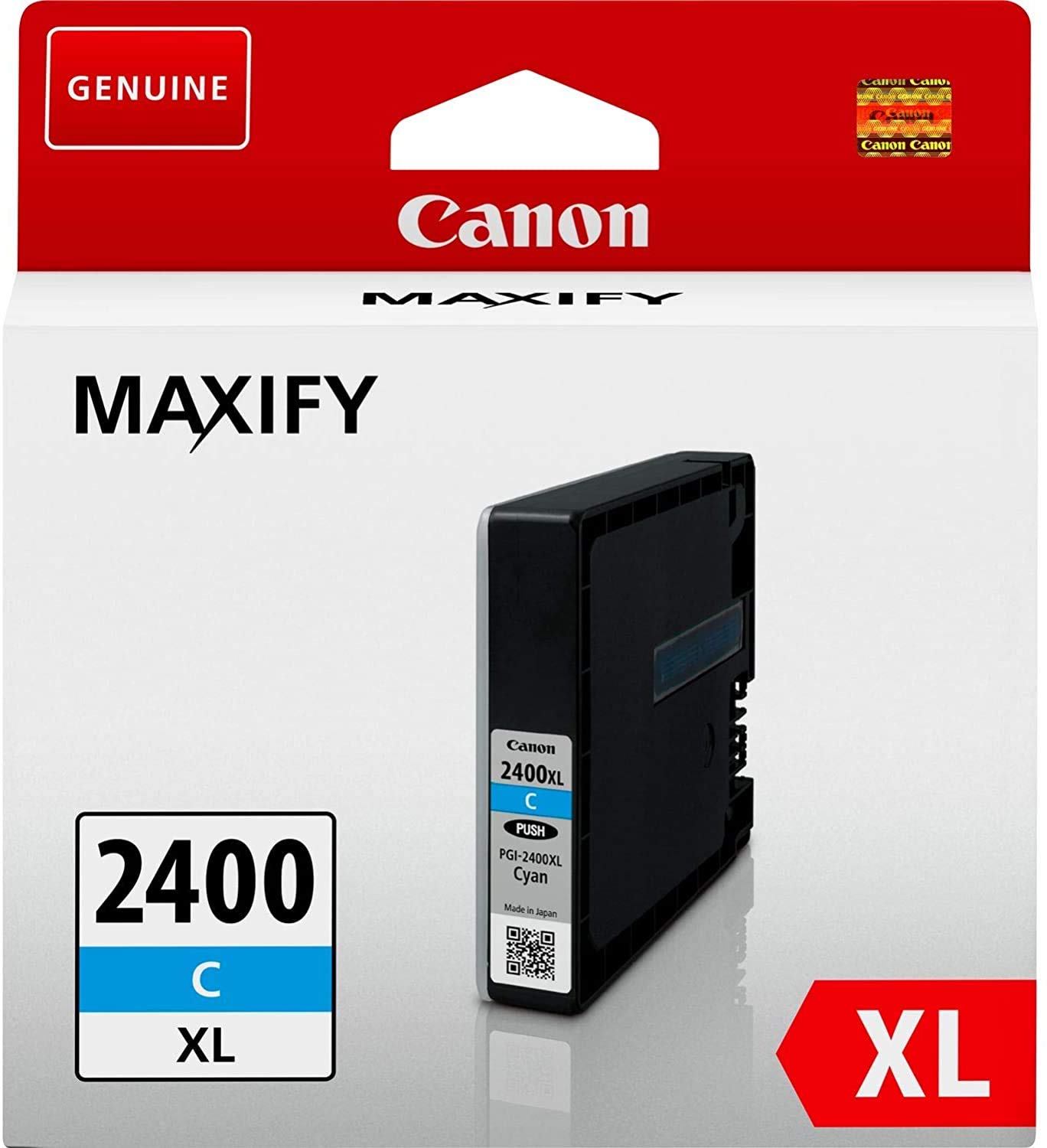 Canon2400xl Cyan Ink Cartridge For Ib 4040 Mb5040 And Mb5340