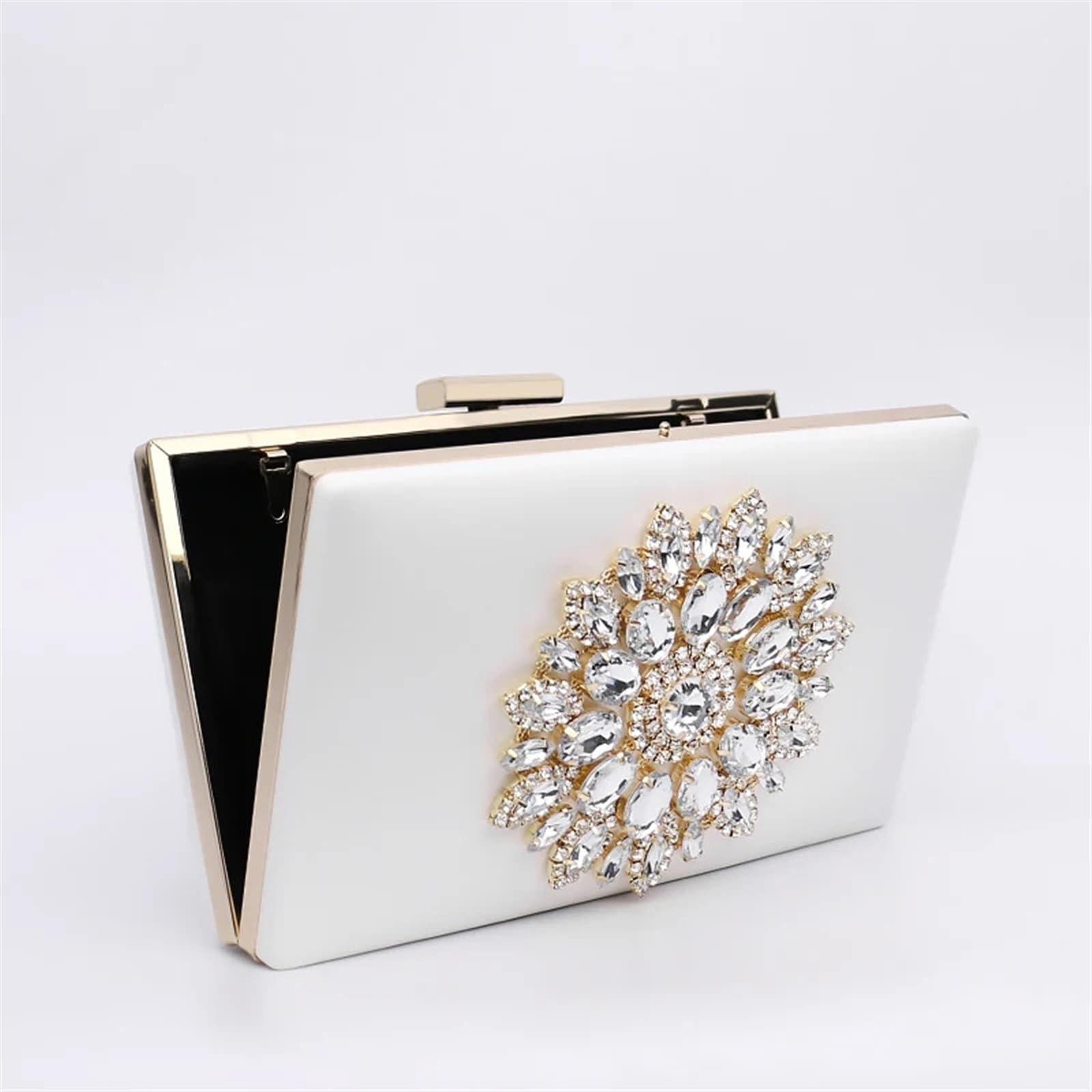 Pochette Da Sera Borsa a tracolla da donna, pochette sposa, sera, borse estive in cristallo for, piccole a
