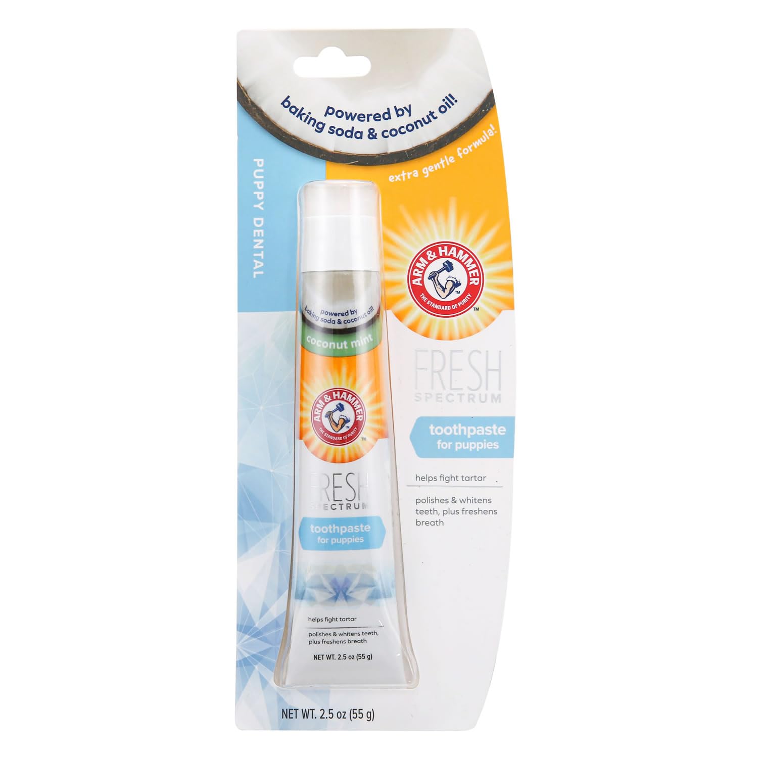Arm & Hammer Fresh Spectrum Coconut Mint Puppy Toothpaste (55g)