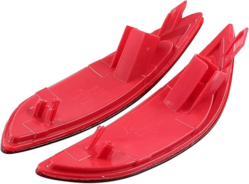 Miniatura 6 de XtremeAmazing Reflector de parachoques lateral izquierdo y derecho trasero de 2 piezas para acento 2012-2017