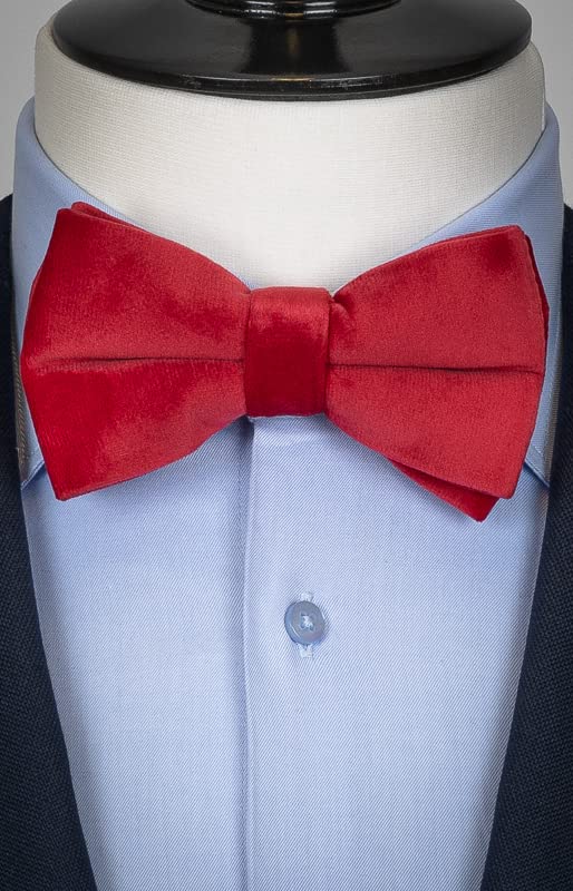 Image of Tuxedo Neck bow tie for Infants,Kids,Toddlers, Boys,Men - Hand sewn & Handcrafted