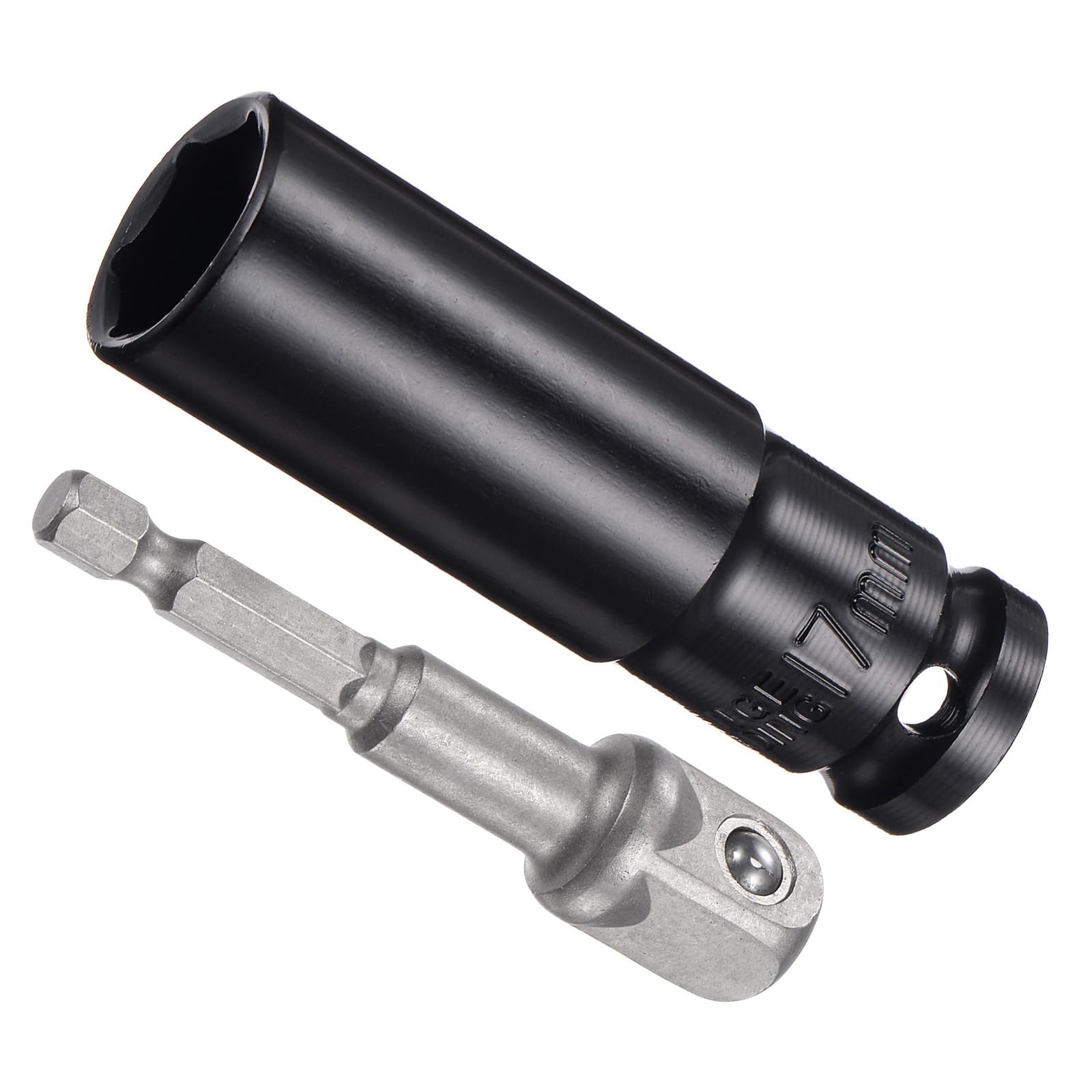 CoCud Deep Socket Set, 17mm Socket 3" Length 1/2" Drive