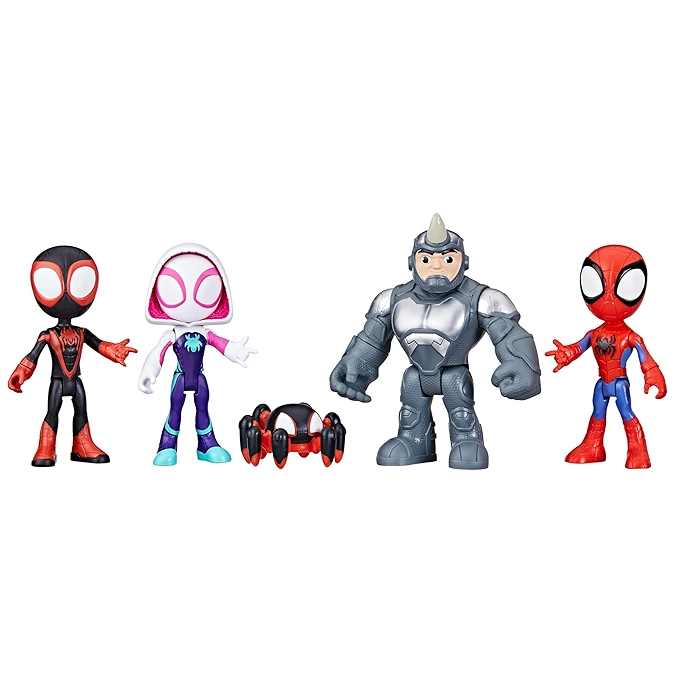 漫威蜘蛛侠与惊奇伙伴团队套装 фигурки