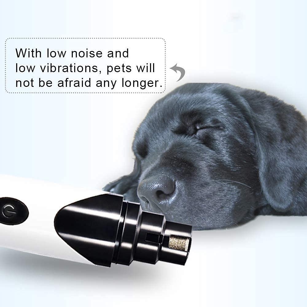 Molinillo de clavo para perros, cortador de clavos para mascotas Trimmer de uñas para pequeños perros grandes y gatos Catswith Dog Arche Nail Arche & Nail Cipper Formando el alisado portátil y r