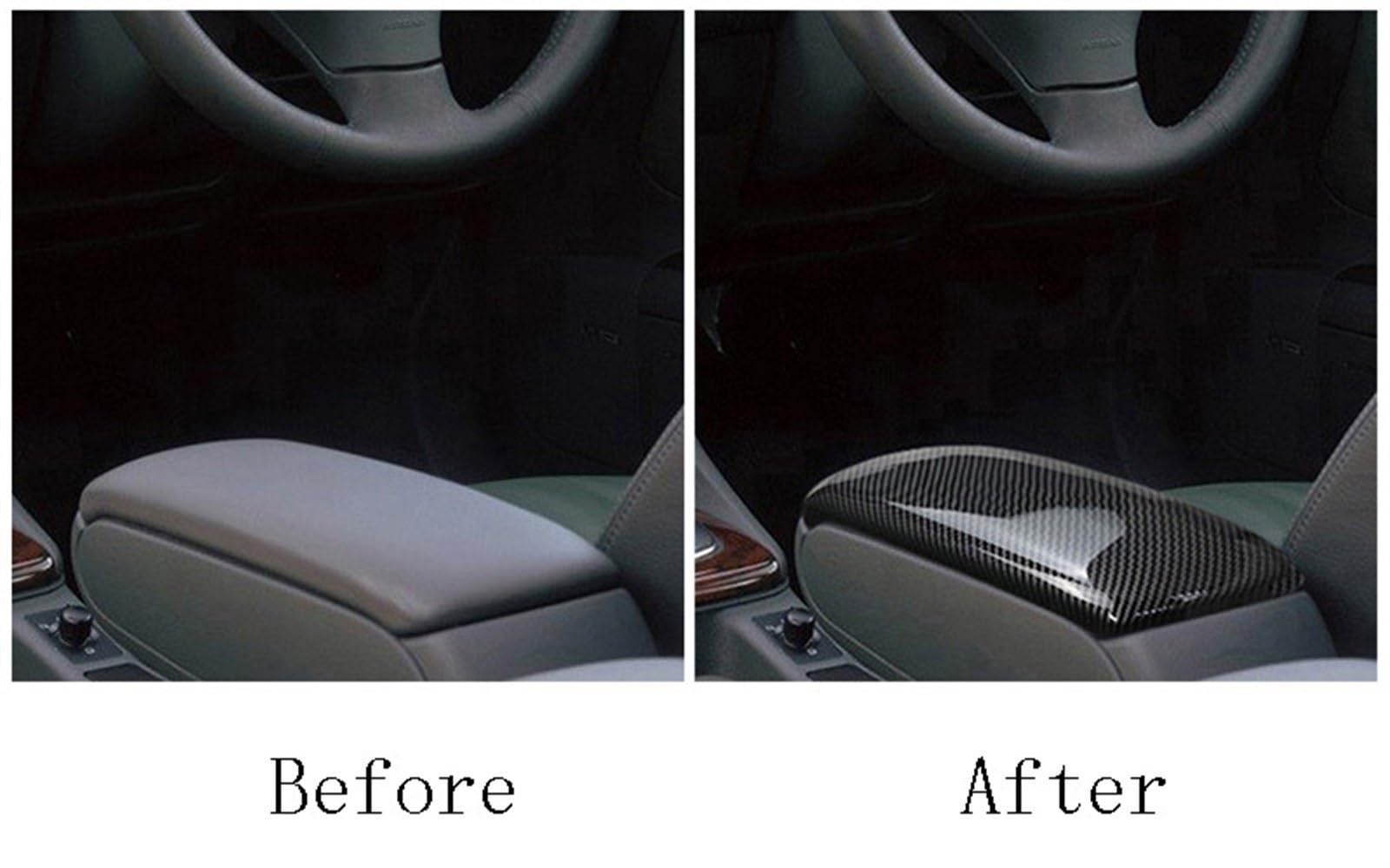 Vassoio per bracciolo auto Per A6 C5 1998-2004 Car Styling Bracciolo Copertura Trim Chiusura Coperchio Console Centrale Bracciolo Interni Accessori Auto cuscinetto per bracciolo auto