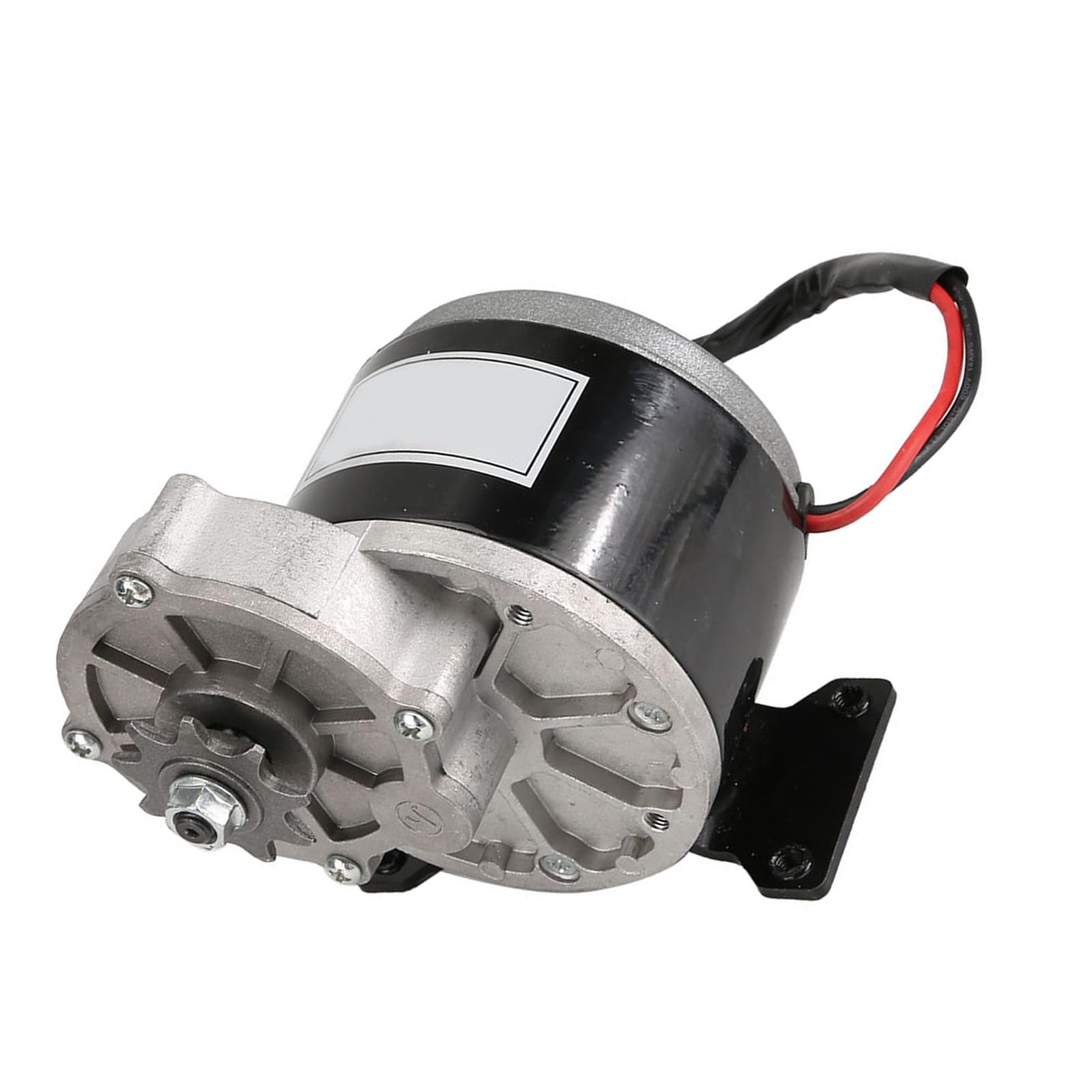 Gear Reduction Motor, 12V 250W Gear Reduction Electric Motor With 9 Tooth Sprocket Brushed Dc Motors Reductor For Scooter