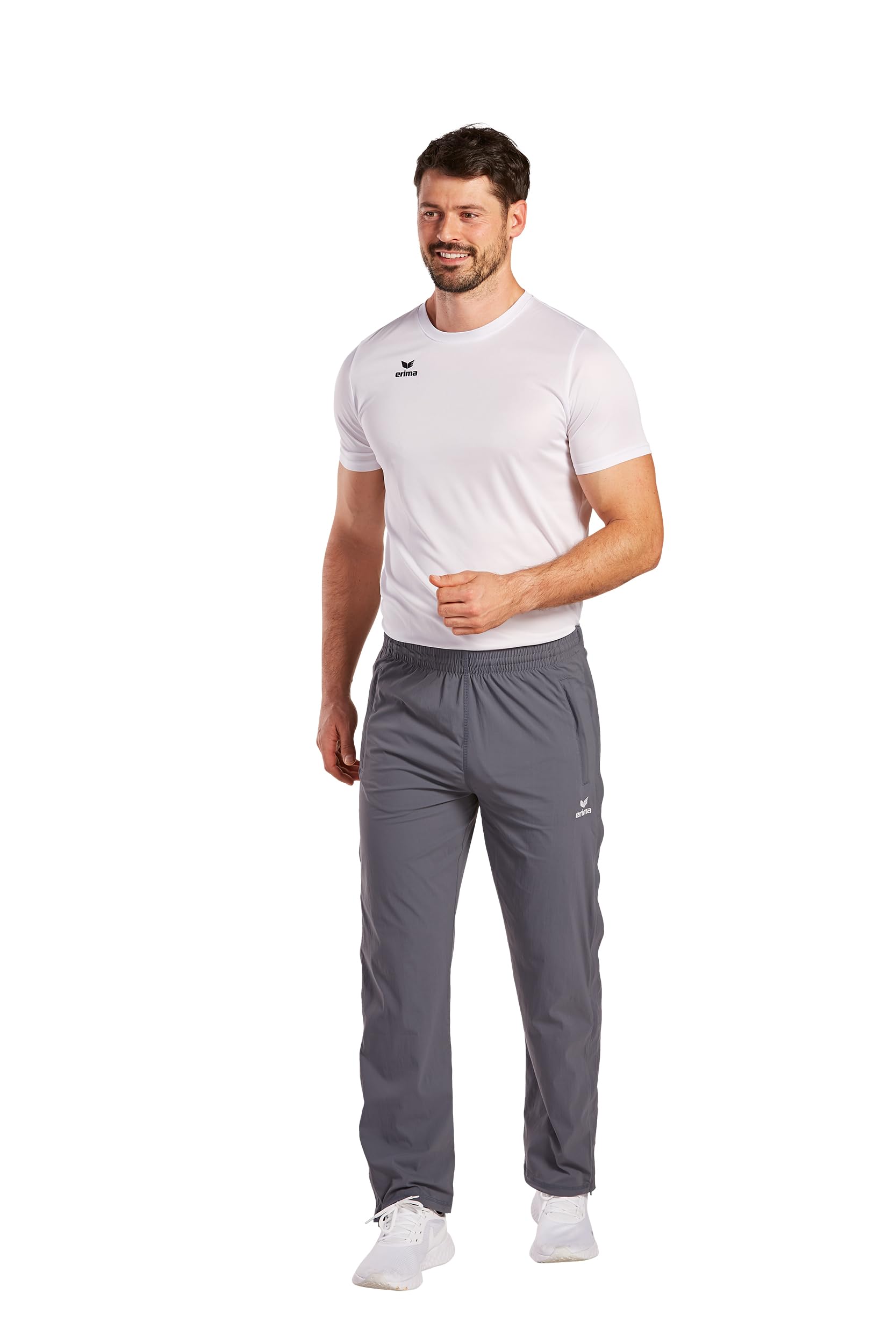 Erima Herren Hose mit durchgehendem RV