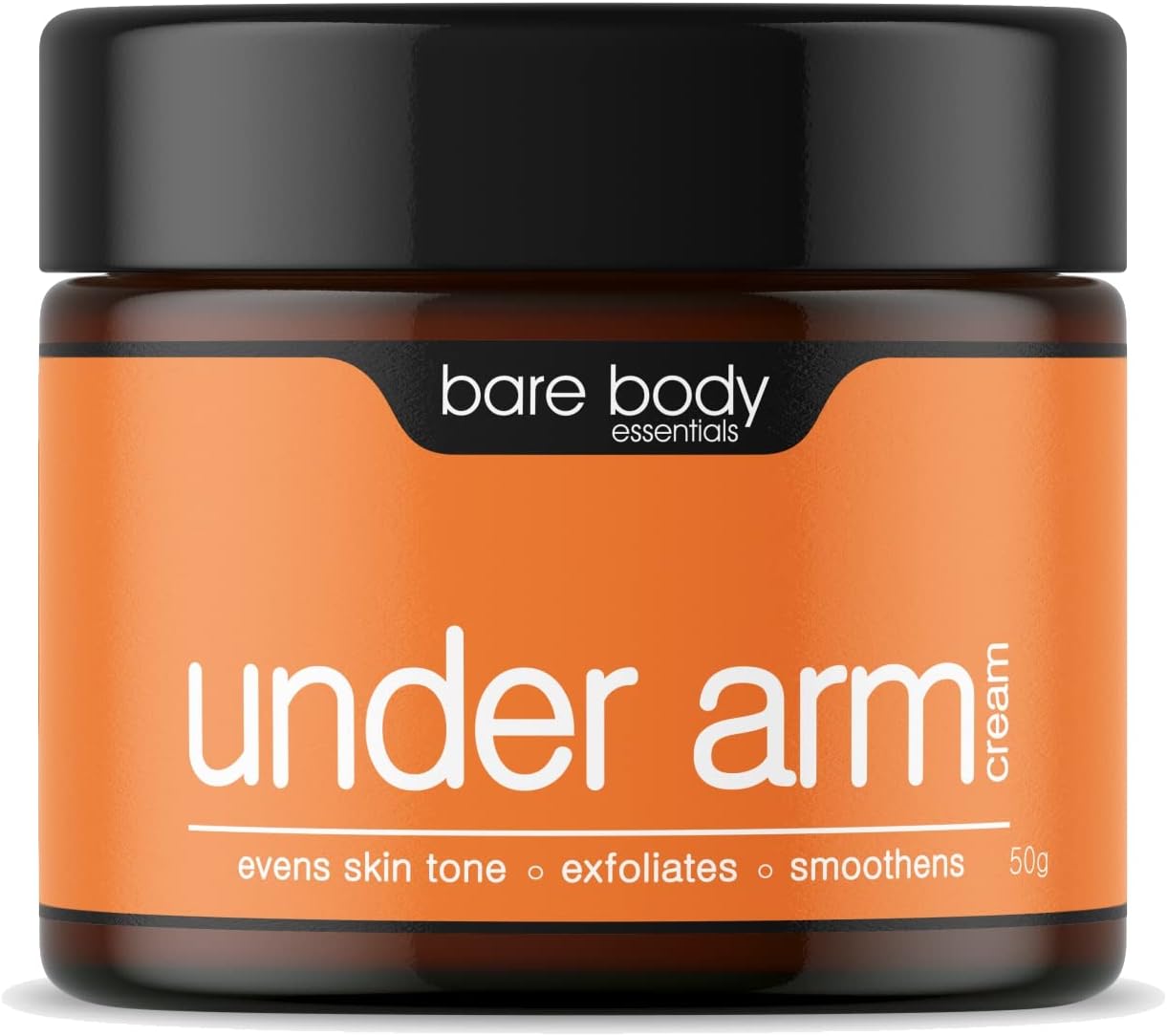Bare Body Essentials Spotless, Soft and Nourished Underarm Cream - Enriched with Vitamin E, Evens Out Dark, for all skin types, White, Vanilla, 50 gm