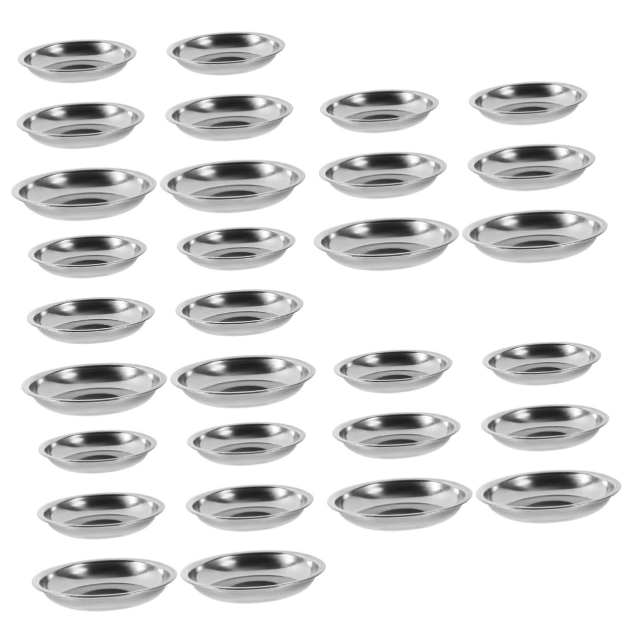 Assiette apéritif et dips en inox : parfaits petits récipients pour vos soirées