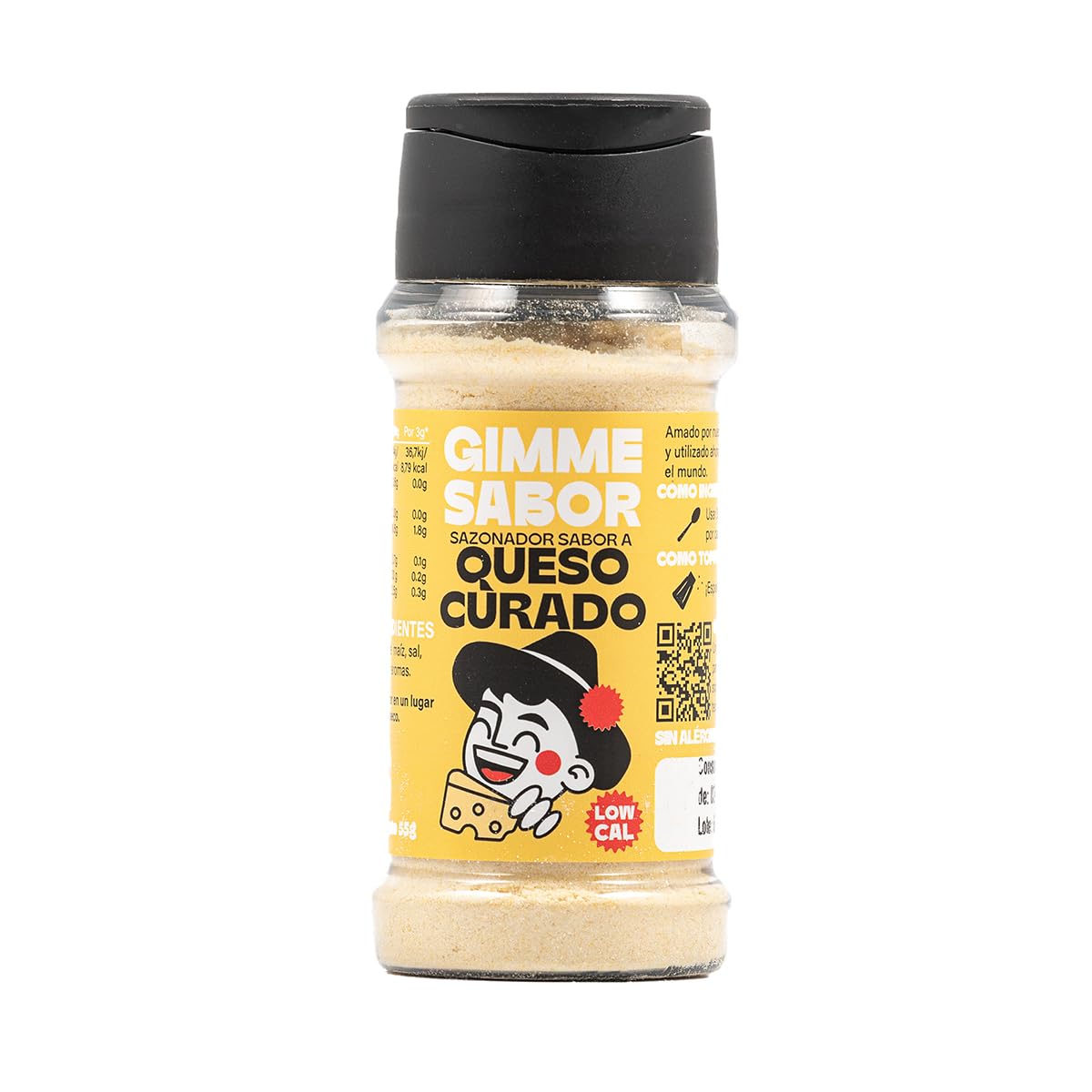 Especias con sabor a Setas, trufa y Mantequilla I Sazonador vegano con sabor a Setas, trufa y Mantequilla I Sazonador Vegetal I Sin alérgenos, sin gluten y sin aditivos I Vegano I 55g I GIMME SABOR — view 8