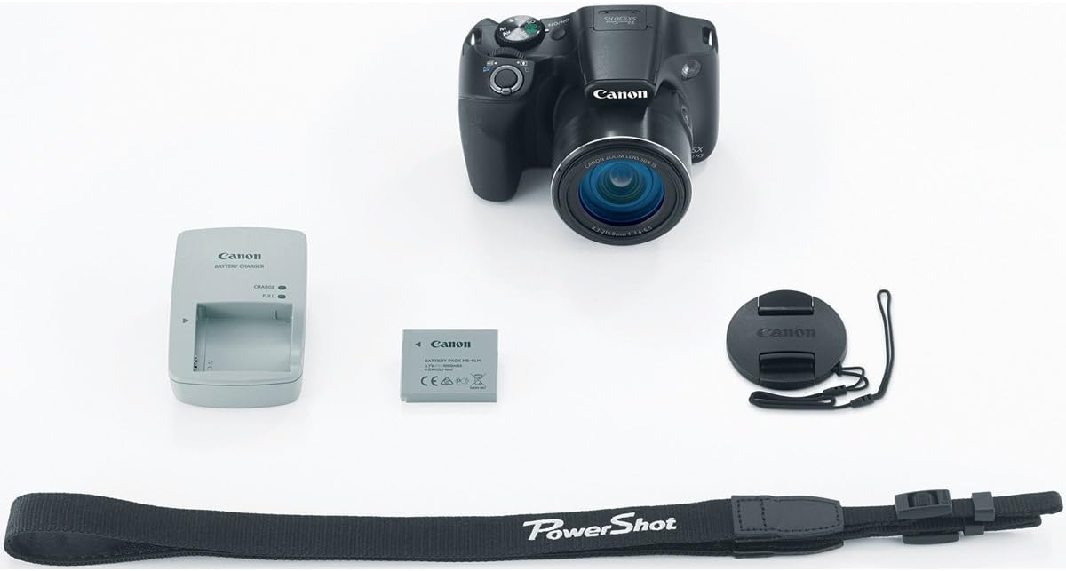 Discount Canon Powershot SX530 HS 16MP Wi-Fi Super-Zoom Digital Camera 50x Optical Zoom Ultimate Bundle Includes Deluxe Camera Bag, 32GB Memory Cards, Extra Battery, Tripod, Card Reader, HDMI Cable & More