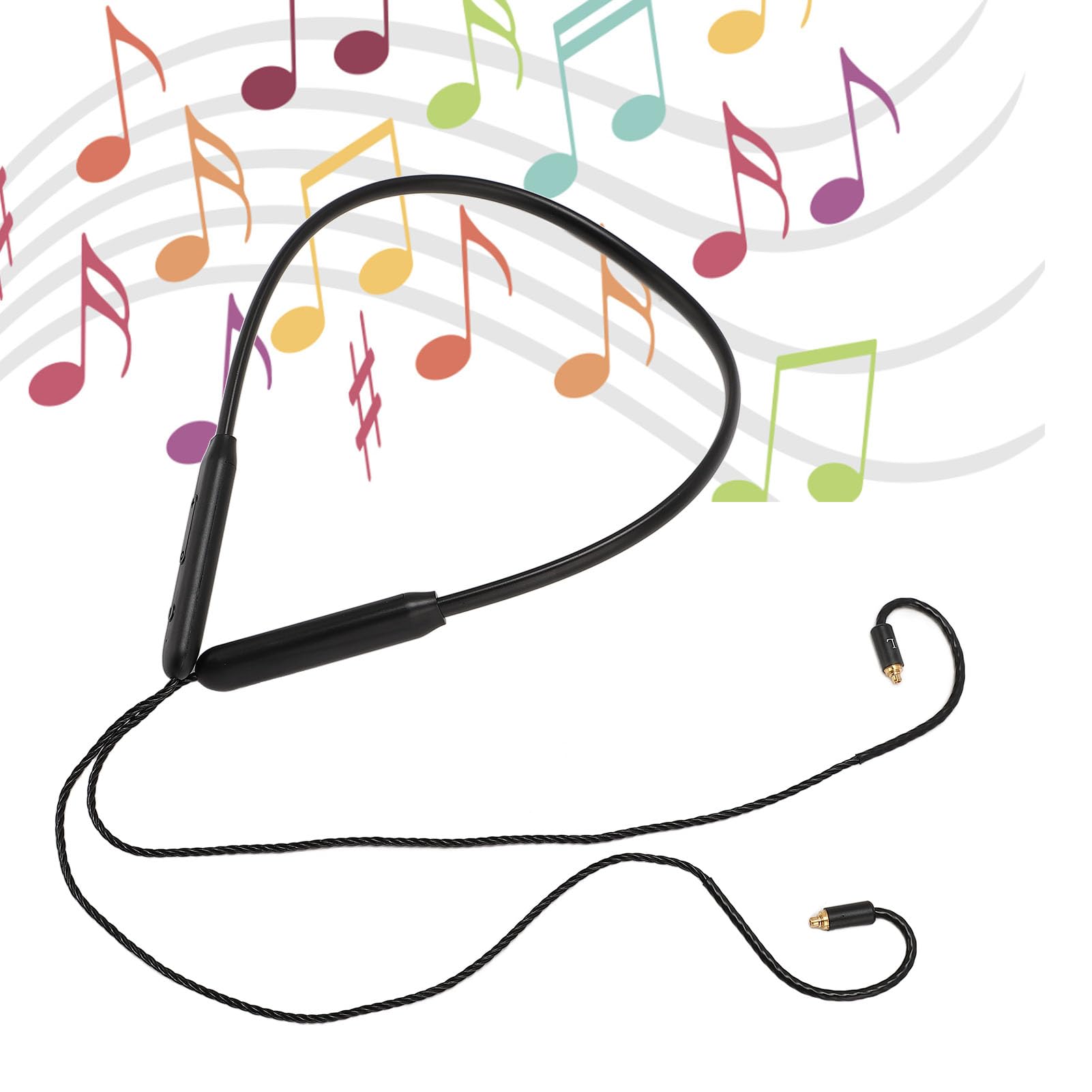 CHICIRIS Sostituzione Cavo Adattatore Wireless Bluetooth con Controlli Microfono per Auricolari IE200 IE300 IE600 IE900 Esperienza Musicale Wireless Perfetta per i Viaggiatori