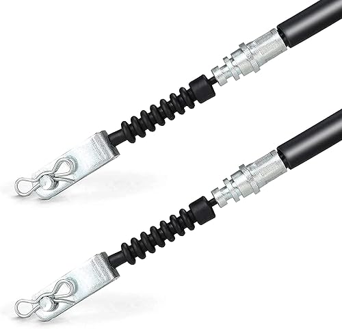 Miniatura 2 de Cables de freno DS para carro de golf Club Car DS para DS G&E 2000 Up, 42 pulgadas Drive y lado del pasajero OEM 102022101, 1020221-01, 1019907