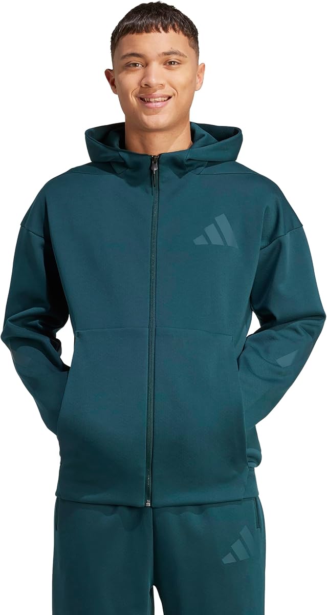 adidas Men's Z.N.E. Full-Zip Hooded Track Jacket