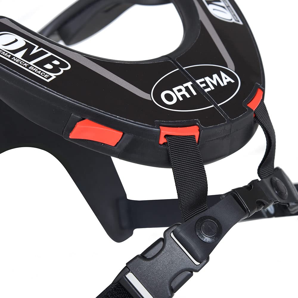 ORTEMA ONB Neck Brace Design K4 – Protección para la nuca – de plástico de alto rendimiento y con cierre rápido de seguridad – para motocross, Enduro, Downhill, Bicicleta, MTB y más