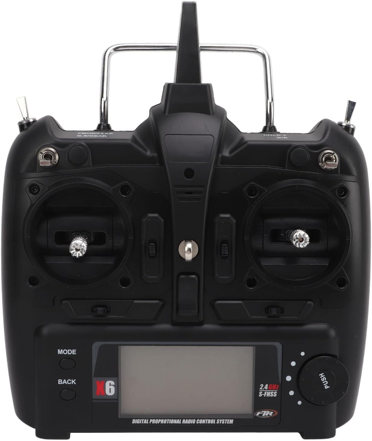 X6 Transmitter Remote Control, Plastic X6 Transmitter and S FHSS Receiver for Wltoys