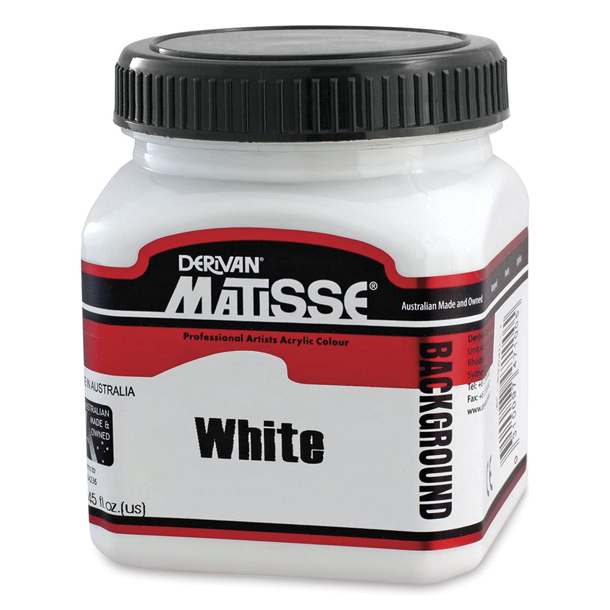 Matisse Background Color 250 ml Jar - White