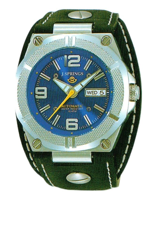 J Springs Automatic/Mechanical Day-Date Watch