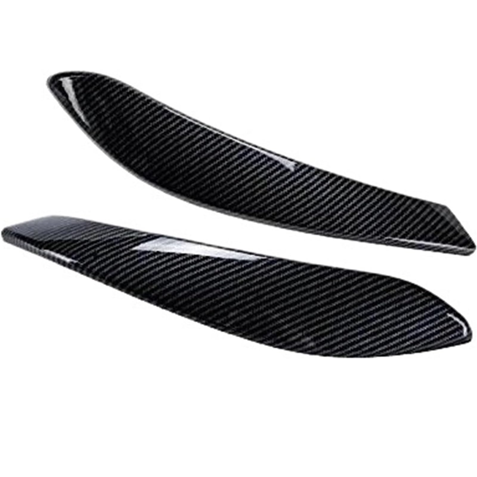 Zynther Carbon Fiber Look Inside Door Latch Handle For Bmw 3 Series 4 Series 2013-2019 Car Interior Door Handle Trim Cover Armrest Handle Cover(Carbon Fiber Look)