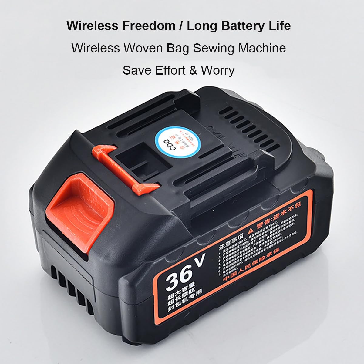 Máquina Cerrar Coser Bolsas 210W Automática Portátil para Sacos Alimentación Yute Semillas Vinilo Arroz Tela, Corte Hilo Automático, Paso Aguja Ajustable, Herramienta Manual