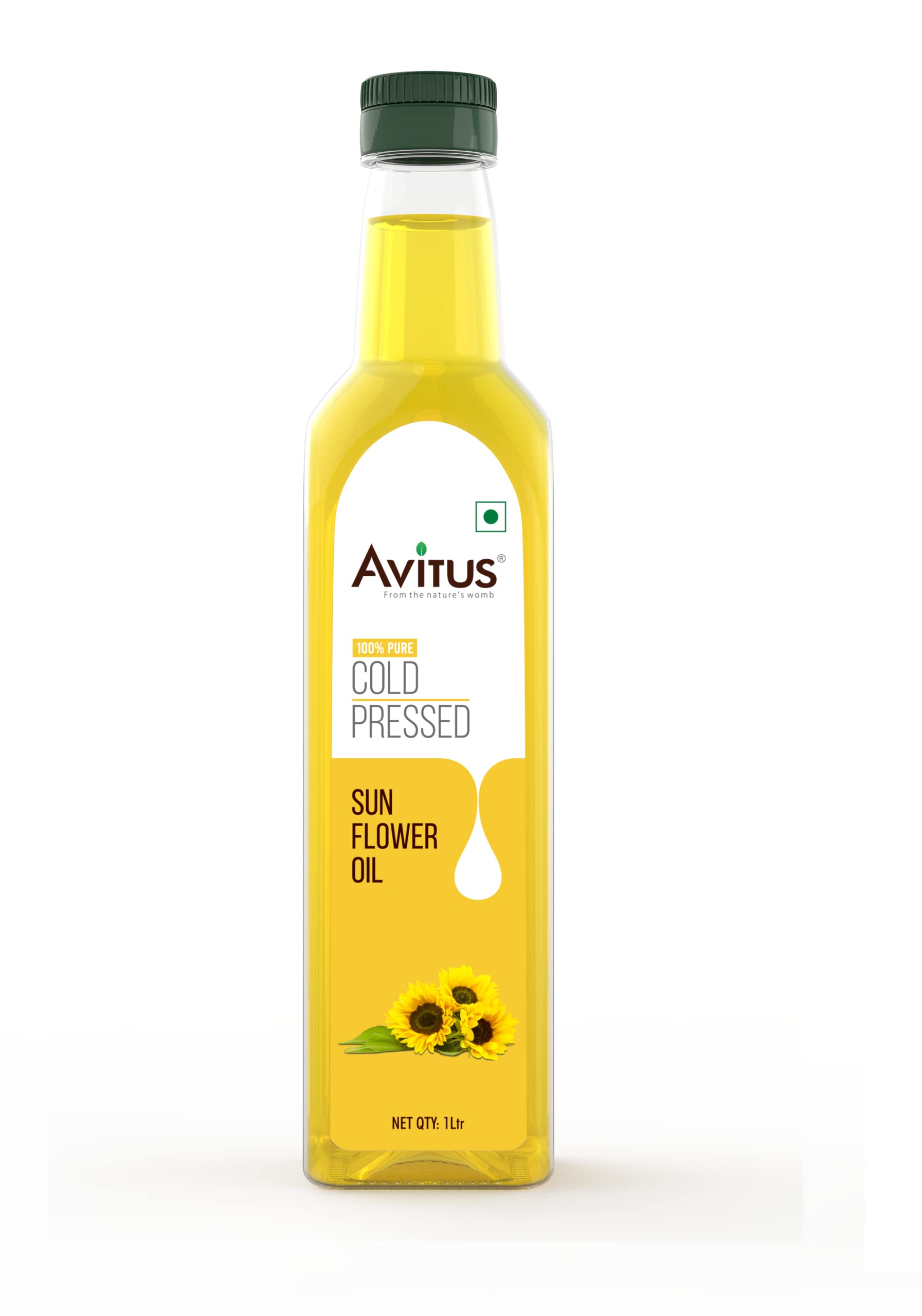 AVITUS Sunflower Oil I Cold Pressed Surajmukhi Tel I 100% Pure and Natural Virgin Unrefined I Chemical-Free, Edible Grade I Delicious & Healthy I for Daily Use and Cooking (1000ml) (B0BX3YQ12L) Amazon Price History, Amazon Price Tracker