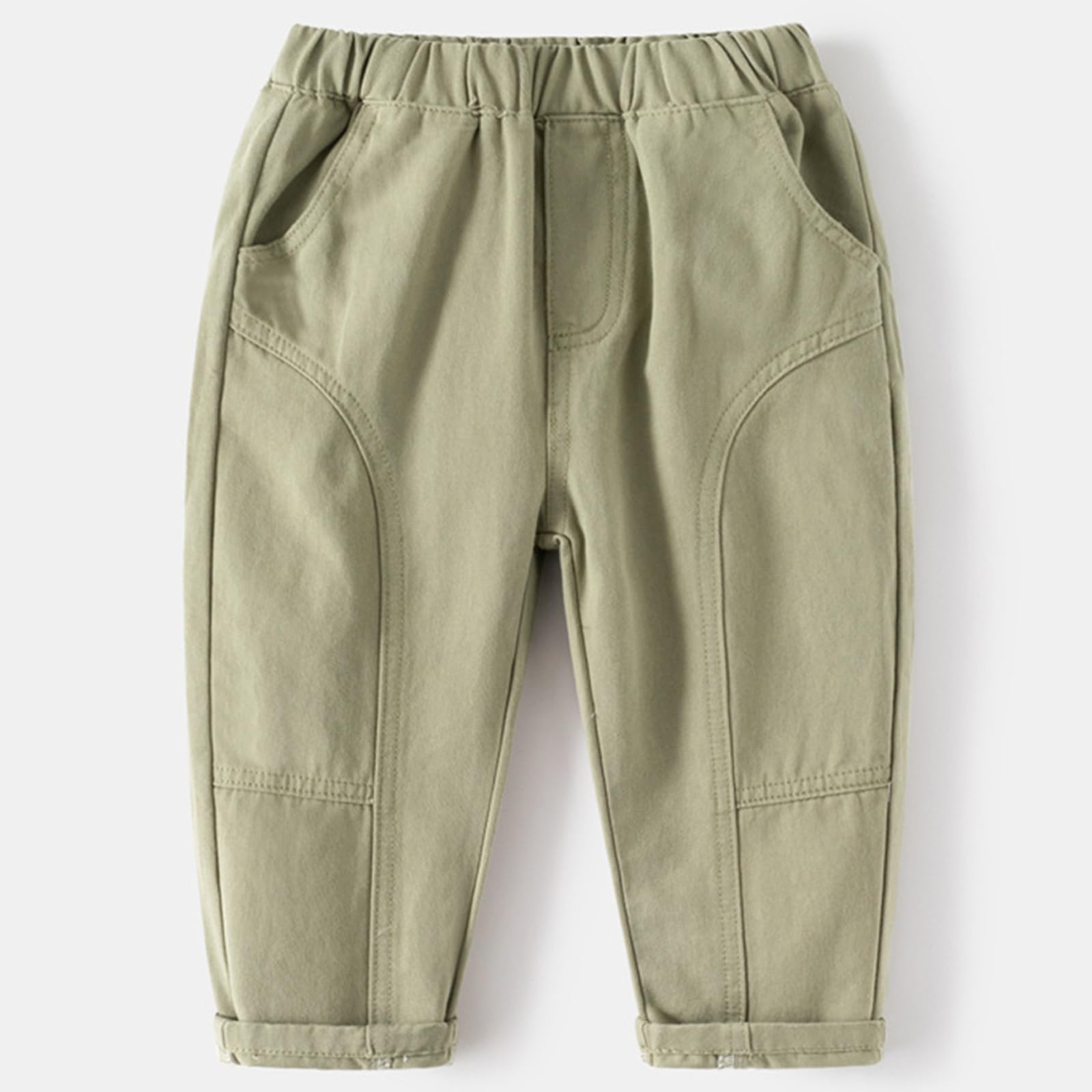 Genérico Pantalones Baggy Niño Pantalones Casuales Diarios para Niños de 1 a 10 Años Confeccionados en Tela Transpirable y Moderna para un Estilo Versátil