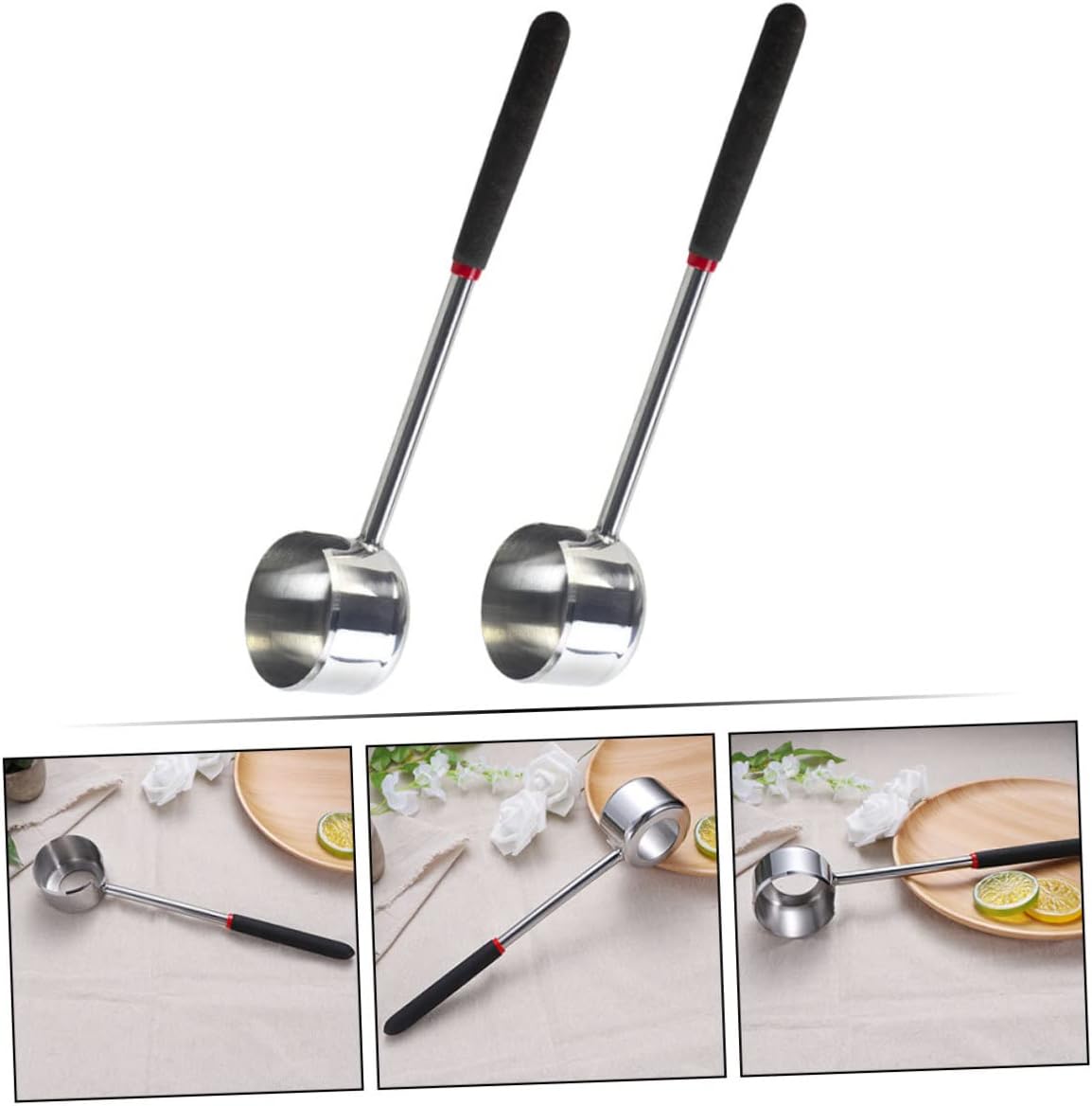 2pcs Coconut Opener Tool Stainless Steel Corer Hammer for Coconuts Safe Easy to Use