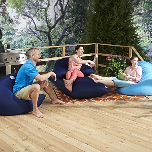 Yogibo Zoola Mini Outdoor Bean Bag Chair, Single Seat Patio Beanbag, Water Resistant Deck